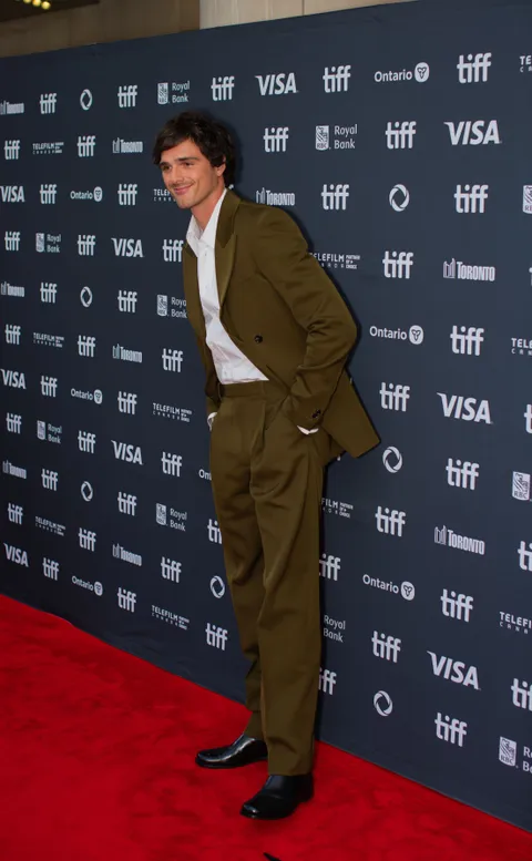 Jacob Elordi on the red carpet at the Toronto International Film Festival in September 2024