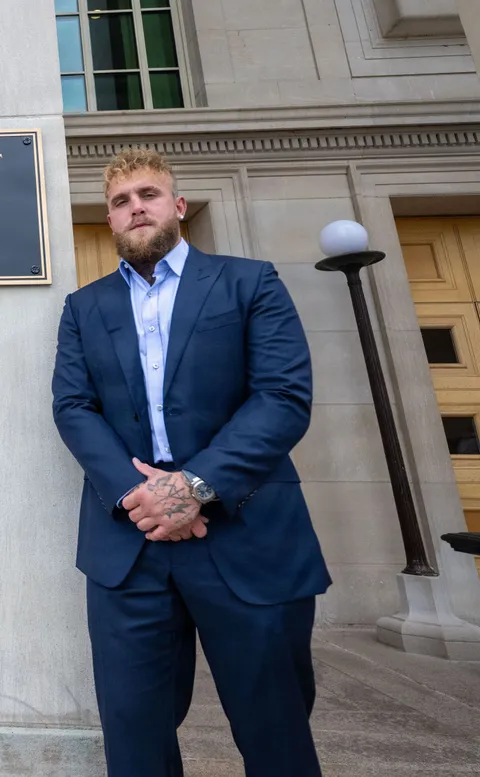Jake Paul at the Pentagon in September 2026